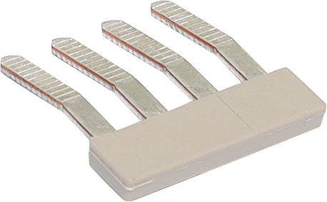 Screw Terminals 4 Way Insertion Bridge For 2.5mm DIN Rail Terminals P2434