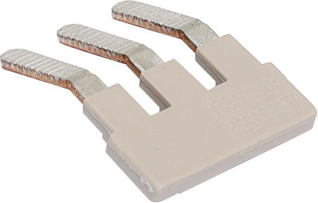 Screw Terminals 3 Way Insertion Bridge For 4mm DIN Rail Terminals P2443