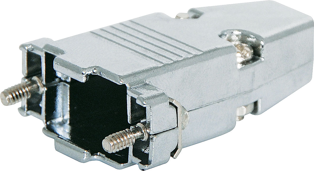 D-Sub Connectors 9 Pin Back Shell Screw Type Metallised RF Shielded P3093