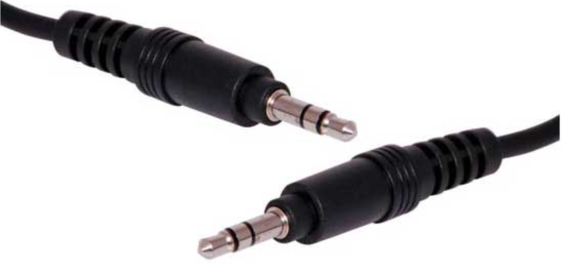 Audio Lead 3.5mm Stereo Plug to 3.5mm Stereo Plug Cable 1.5m P6000A