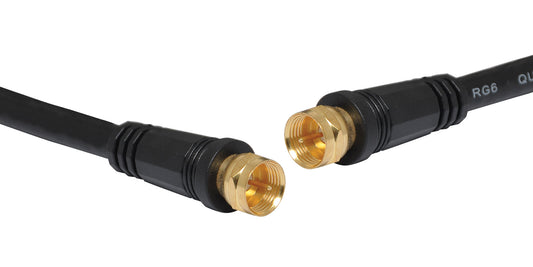 Coaxial Cable F Connector Male To Male RG-6 3m P6108B