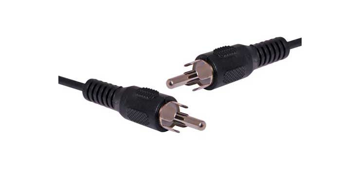 Audio Lead RCA Male To RCA Male Cable  P6202A