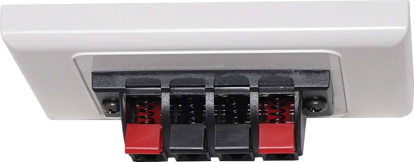 Wall Plate Dual Spring Terminal Dual Cover Speaker P6808A