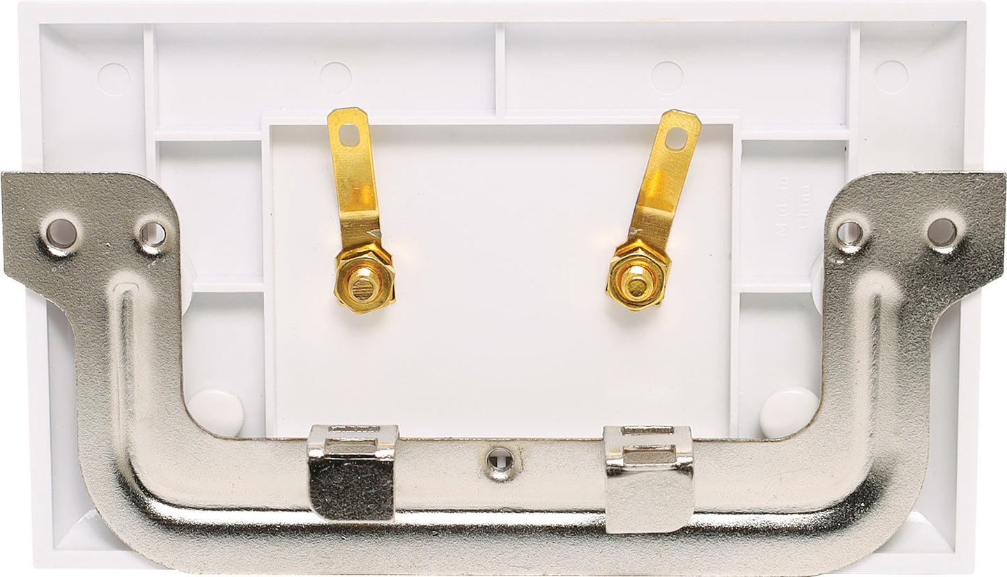 Wall Plate 12 x Binding Post Economy Speaker P6810A
