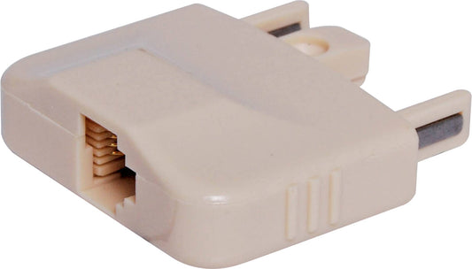 Modular Socket 6P4C RJ14 606M4 IVO Wall Plug Adapter P7031