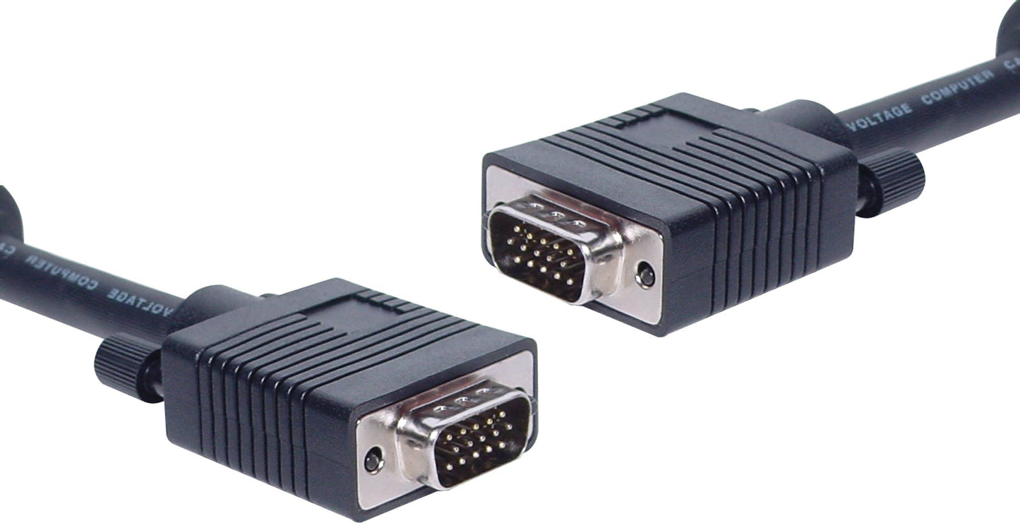 Filtered VGA DE15 High Density Male-Male Cable 15m P7507A