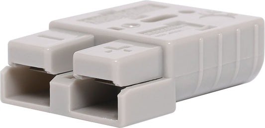DC Power Connectors 50A 600V Grey High Current DC Anderson Style Power Plug P7760