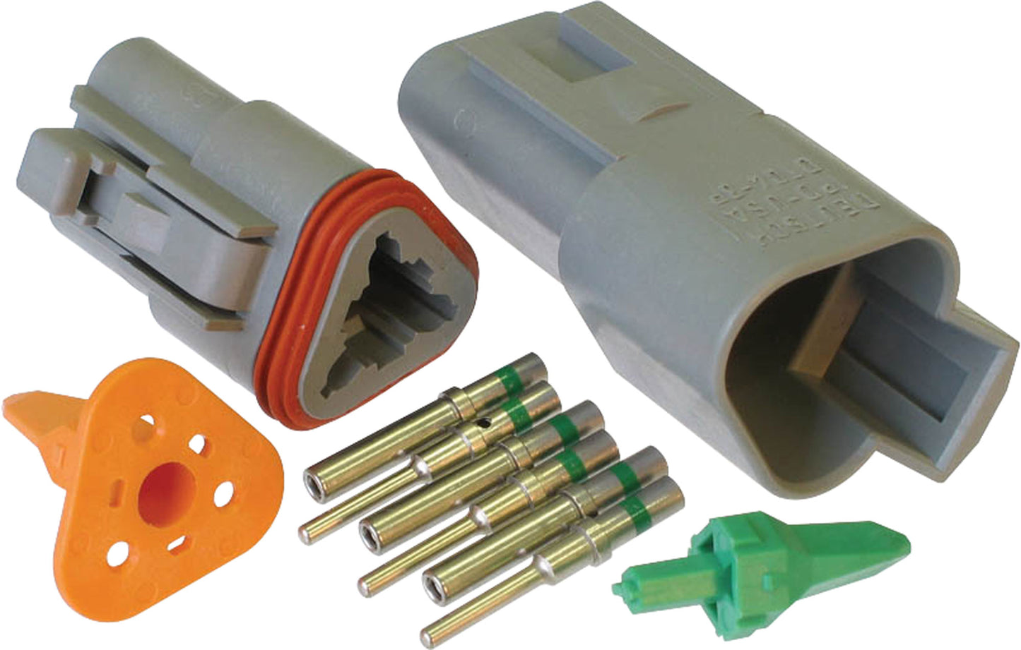 DC Power Connectors 3-pin 13A IP67 Weatherproof Connector P7883