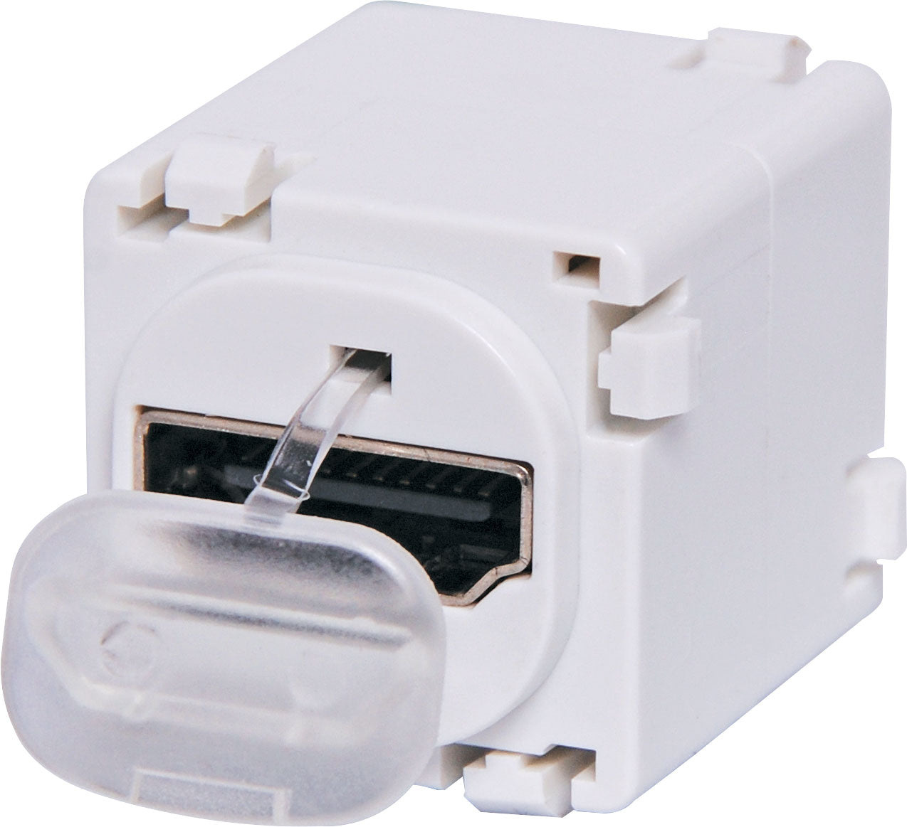 HDMI 8K Clip-In Mechanism To Suit Clipsal Wallplates P7932A