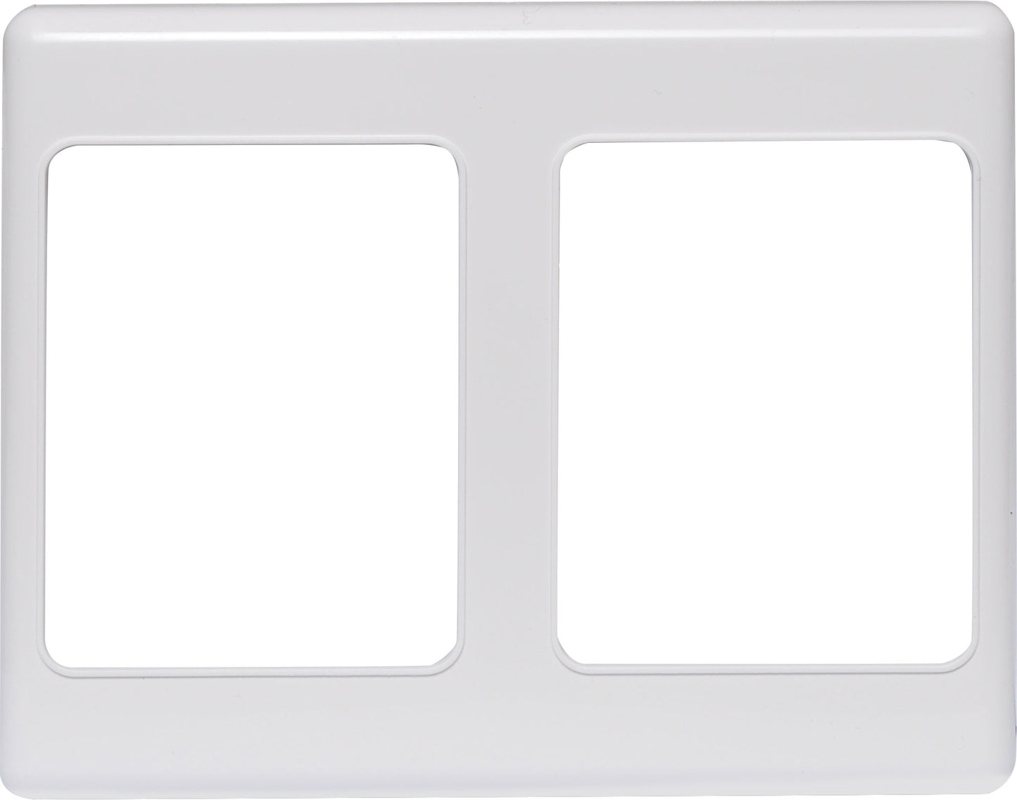 Wall Plate White Dual Blank Cover P8033