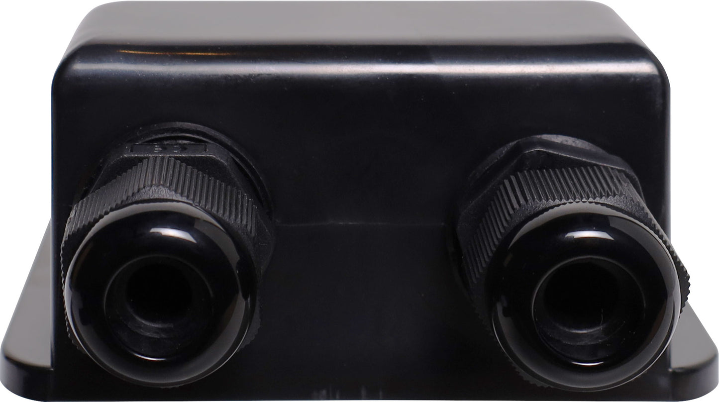 Solar Cable Dual Entry Point Gland Black P8059