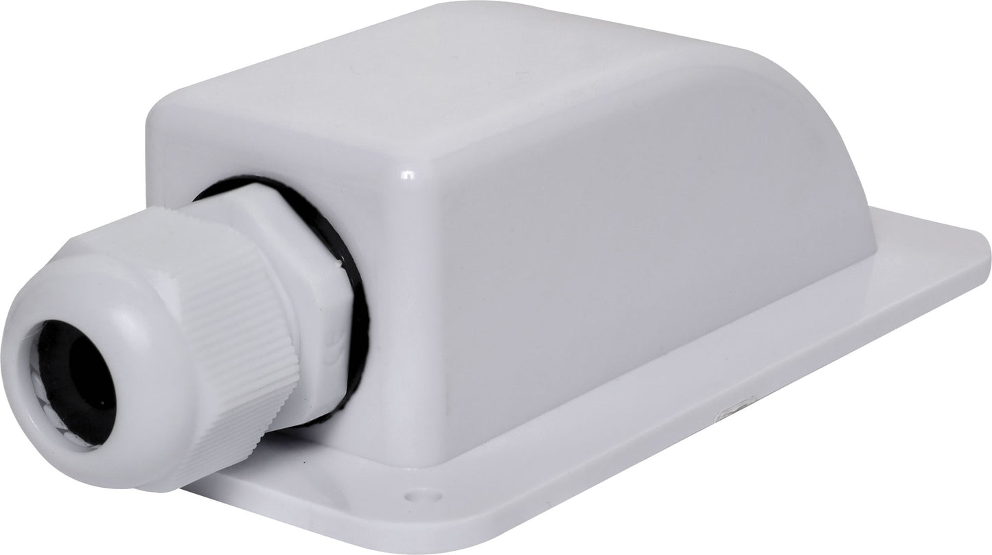 PV Solar Panel Single Gland Solar Cabling Entry Point - White P8064