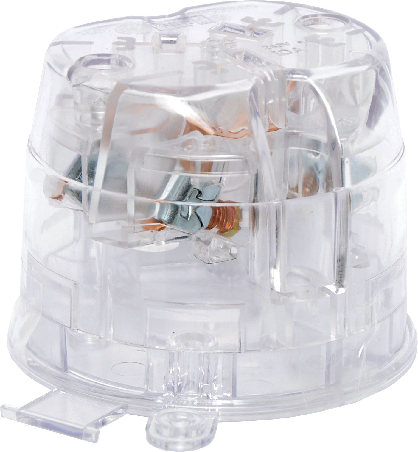 Mains Plug Base 3 Pin 10A Surface Mount HPM P8235