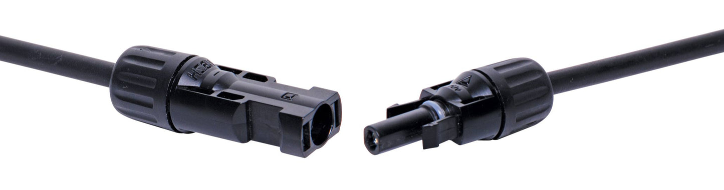 DC Power Cables 2m Solar MC4 Style Male To Female Lead P8615B