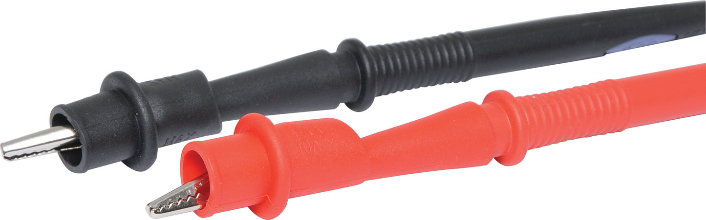 DC Power Connectors Crocodile Clip Test Probe Adapters Set of Red & Black P9184