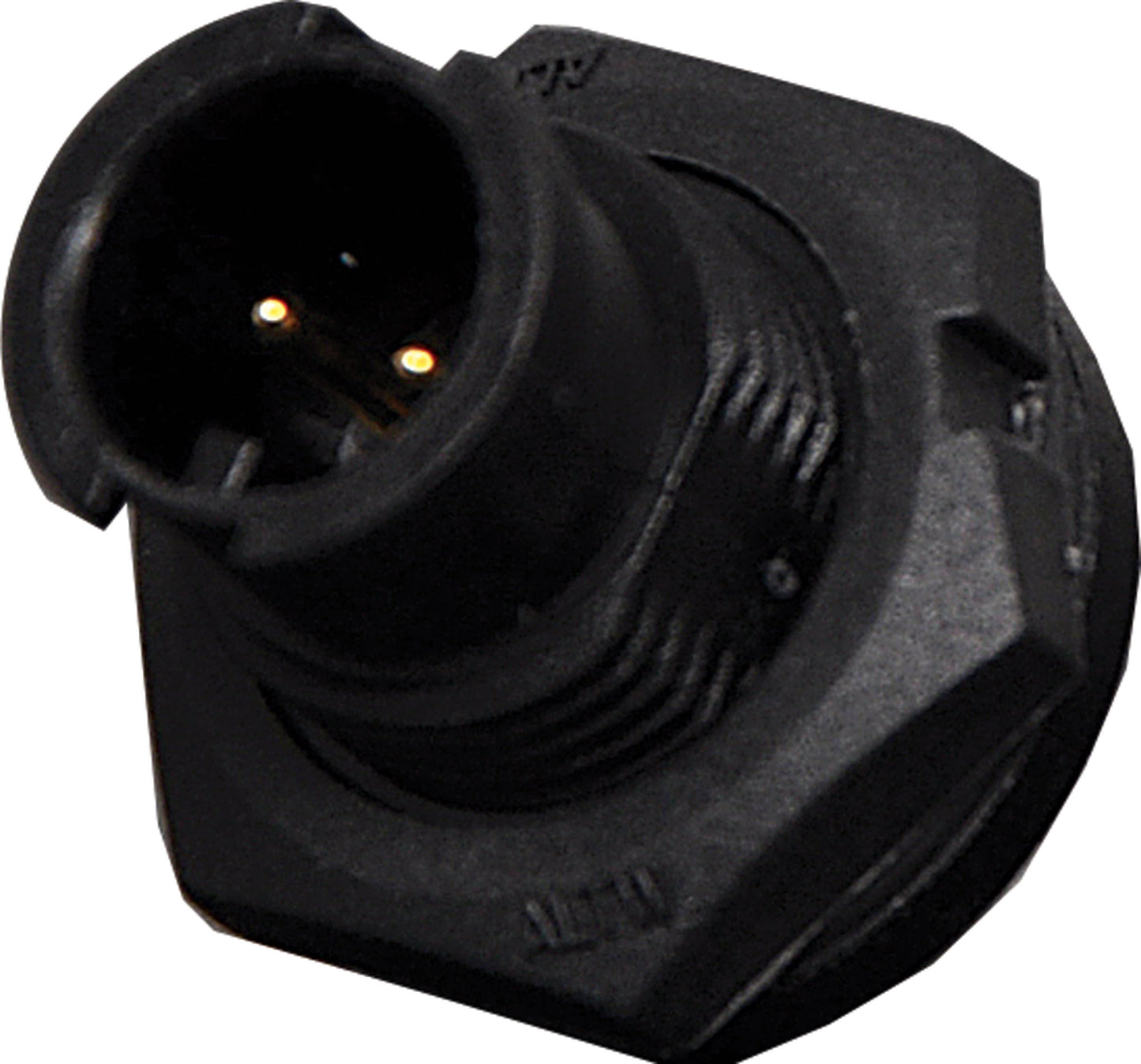 Circular Connector 2 Pin 5A Locking Male Chassis IP66 Waterproof Plug P9362