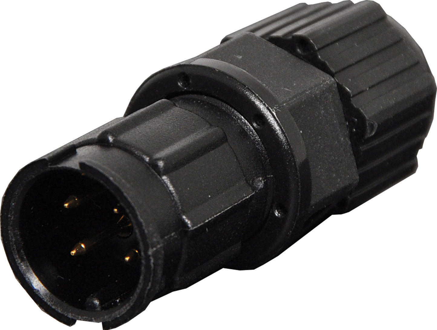 Circular Connectors 4 Pin 5A Locking Male Line IP67 Waterproof Plug P9474