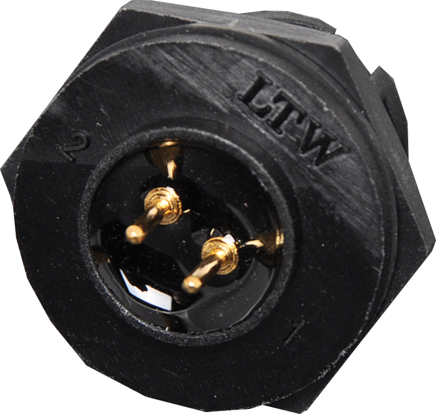 Circular Connector 2 Pin 5A Locking Male PCB IP67 Waterproof Plug P9492