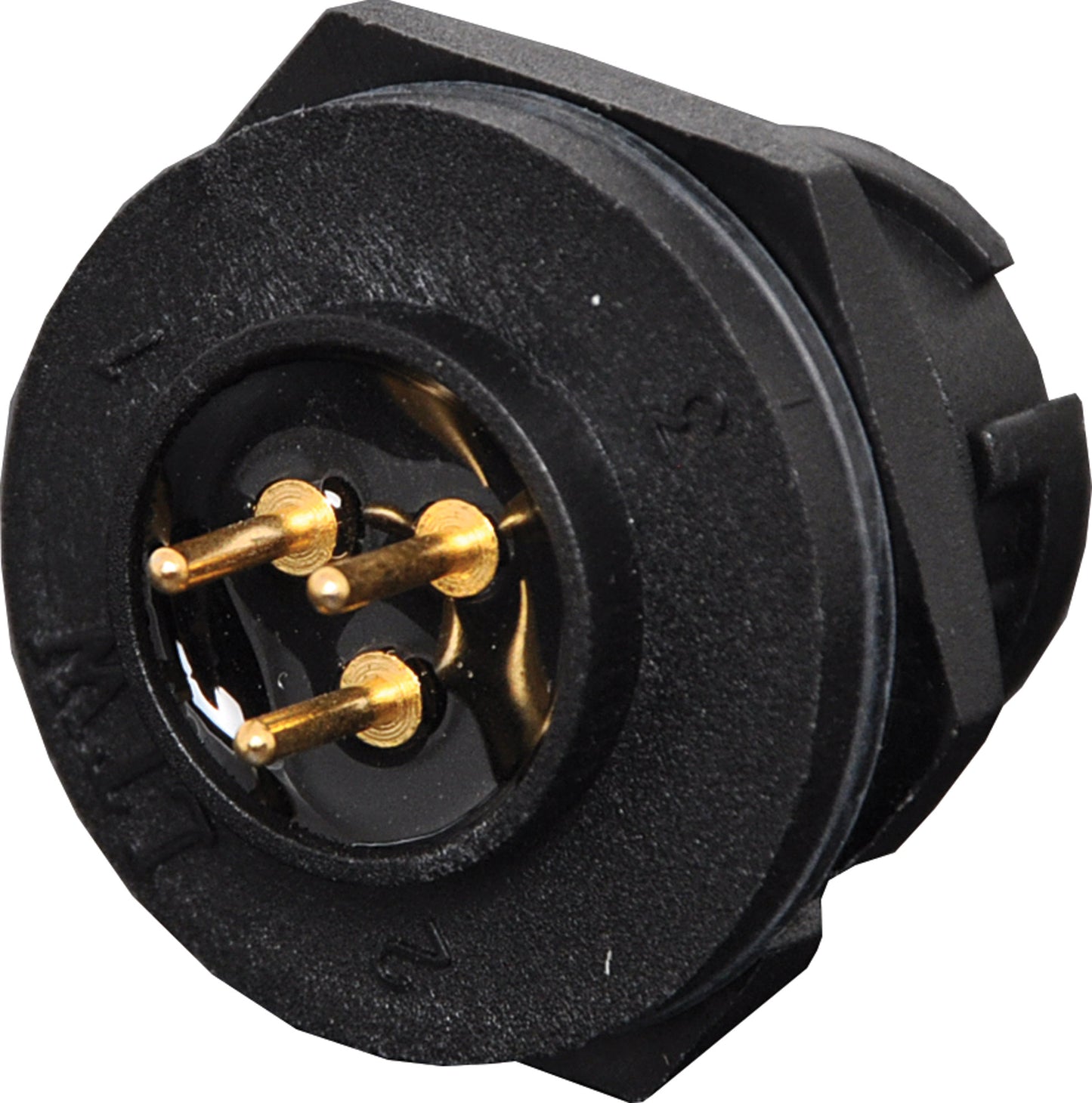 Locking Male PCB IP67 Waterproof Plug 3 Pin 5A P9493