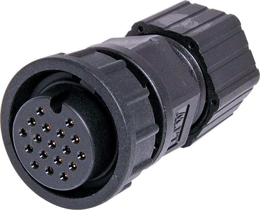 Circular Connectors 18 Pin 5A Locking female Line IP67 Waterproof Socket P9507