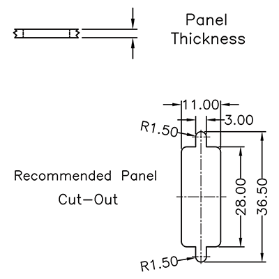 D-Sub Connectors DA15 Female Solder Cup IP67 Rated P9660
