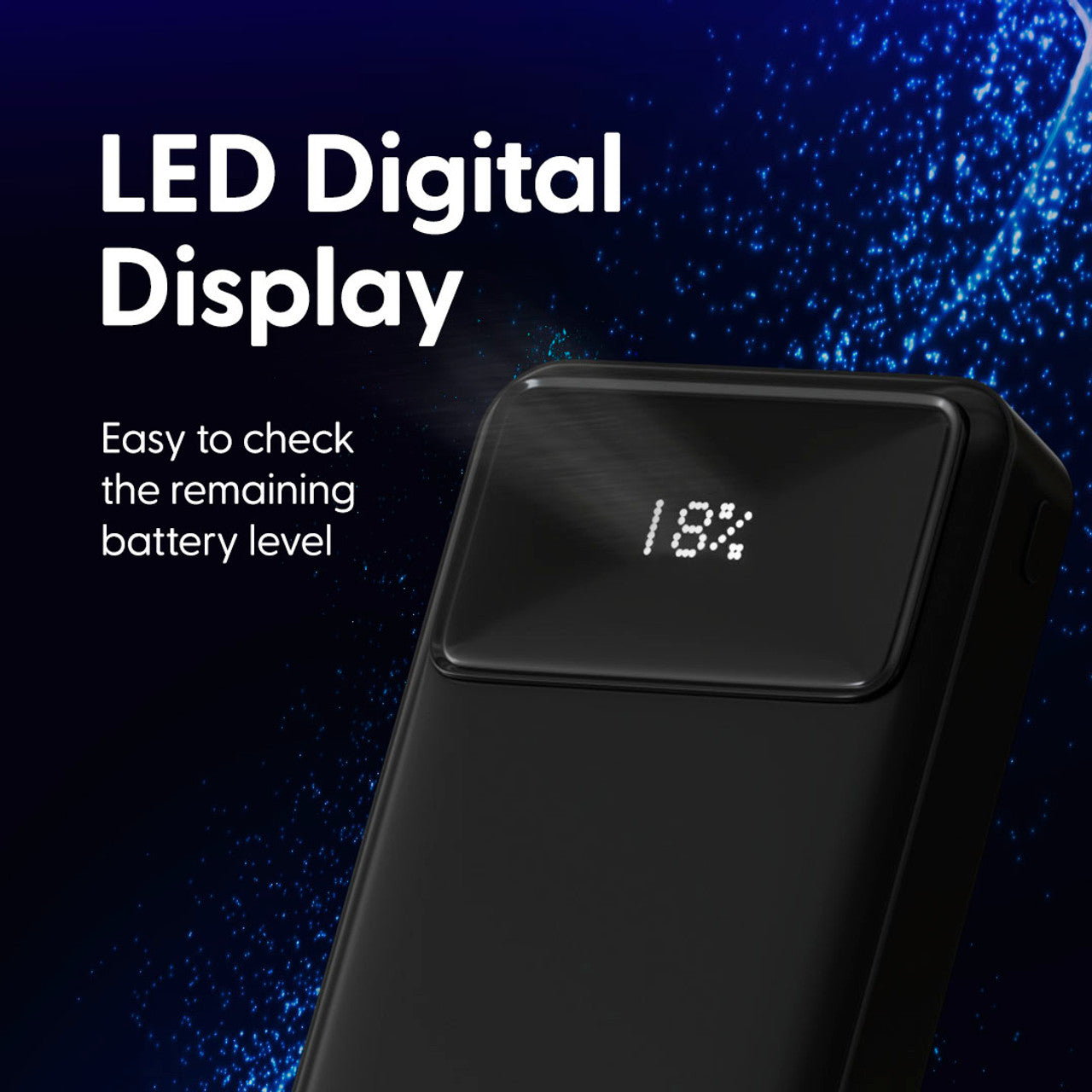 Laser Powerbank 20000mah Black PB-20K24BK