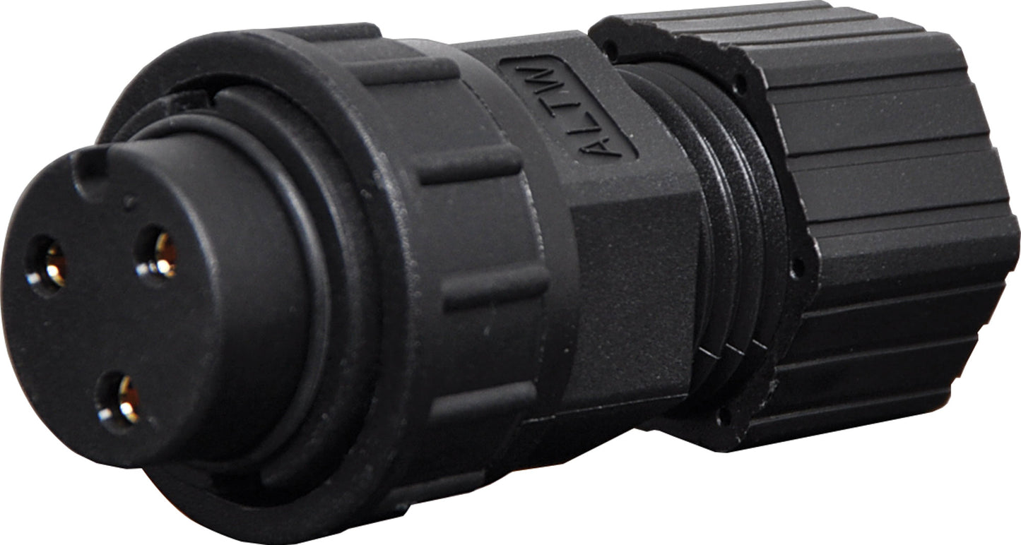 Locking Female Line IP67 Waterproof Socket 3 Pin 20A PB9603