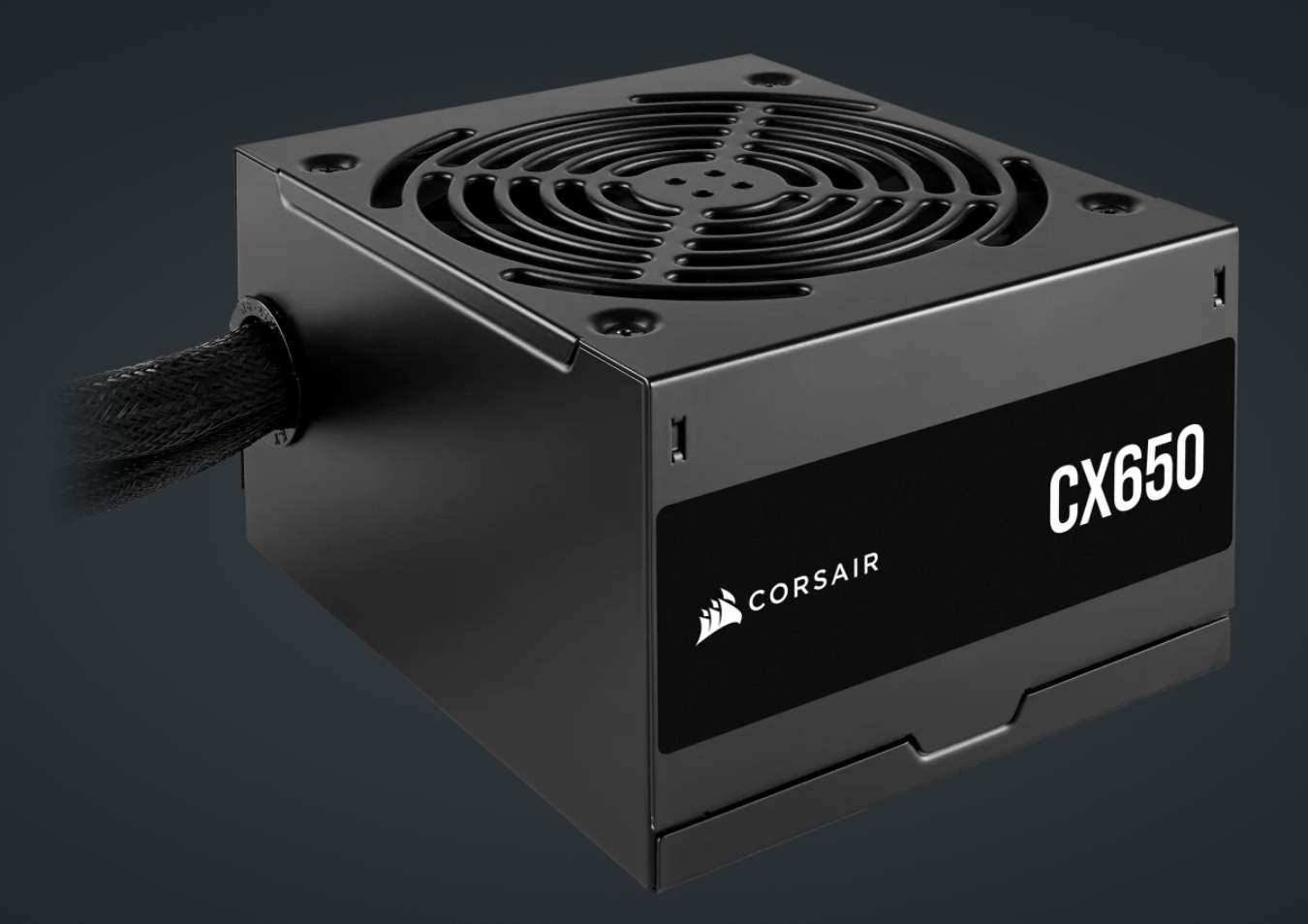 Corsair 650W CX Series, 80 PLUS Bronze Certified, Up to 88% Efficiency, Compact 125mm design easy fit and airflow, ATX PSU 2024 PSCP-CX650-2