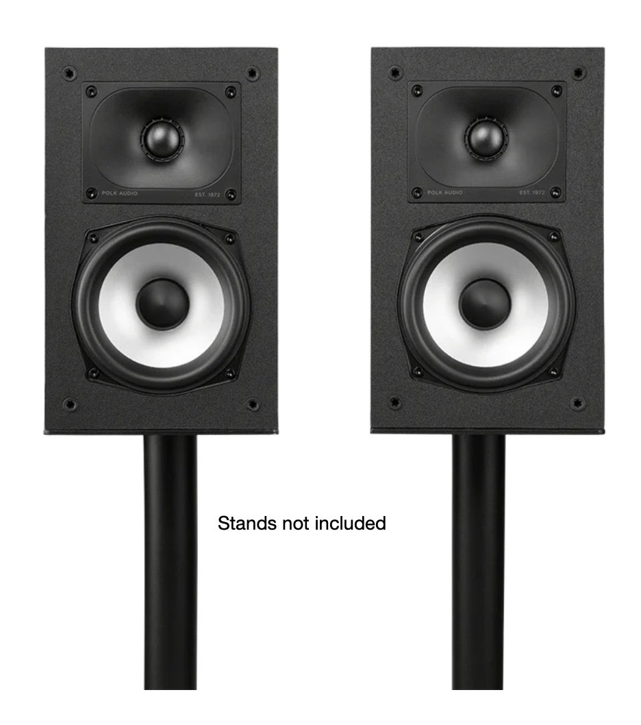 Polk Audio Monitor XT15 Bookshelf Speakers Pair MXT15B