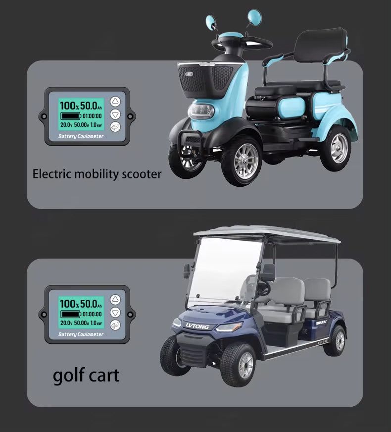 Battery Monitoring Flush Mount 350A Coulometer With Shunt Q0596