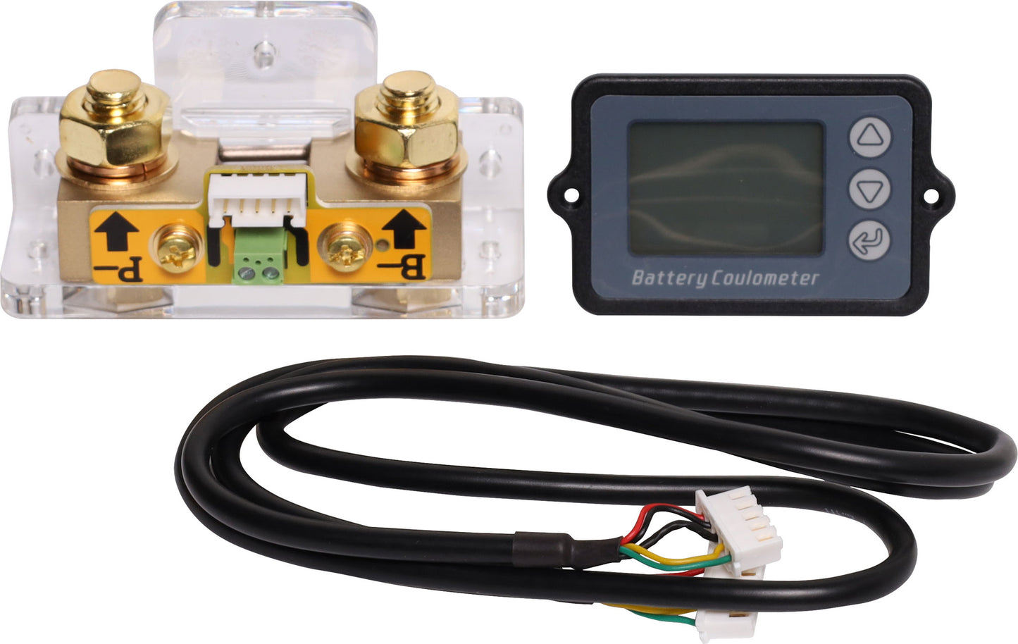 Battery Monitoring Flush Mount 350A Coulometer With Shunt Q0596