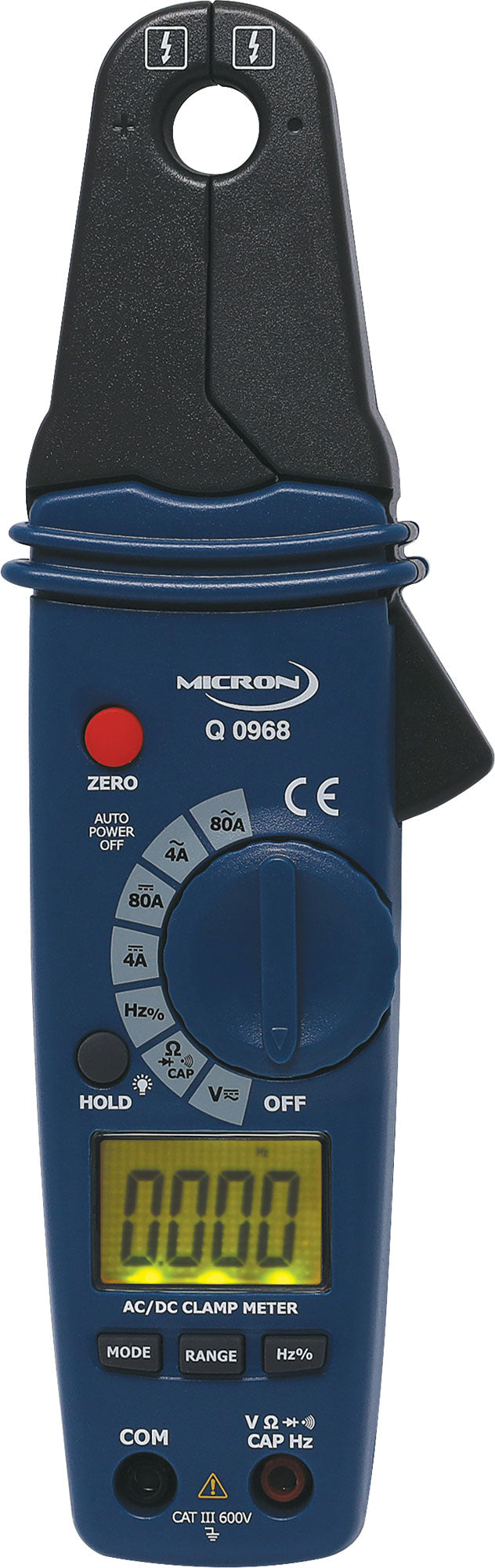 Compact AC/DC Clamp Meter Q0968