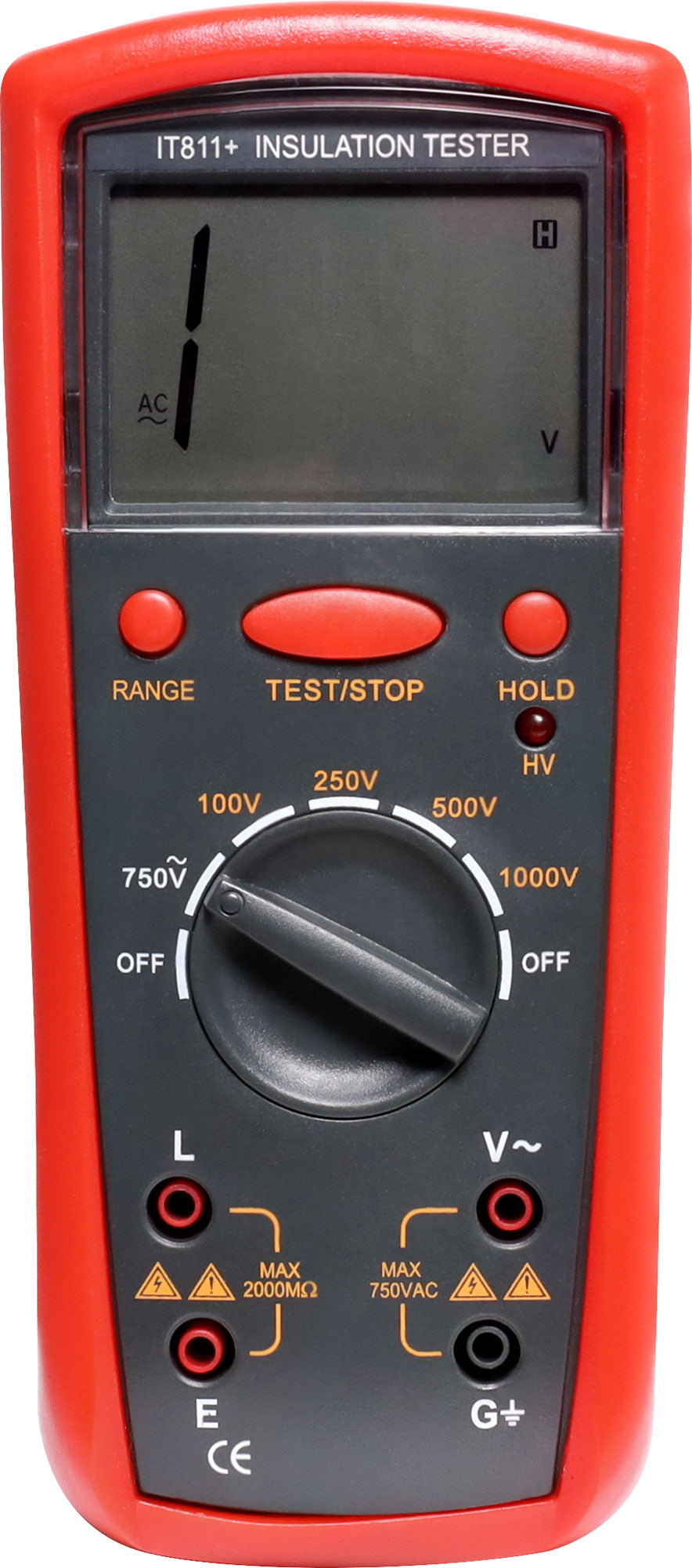 Multimeter 8 Range Digital Insulation Tester 1000V Q1242A