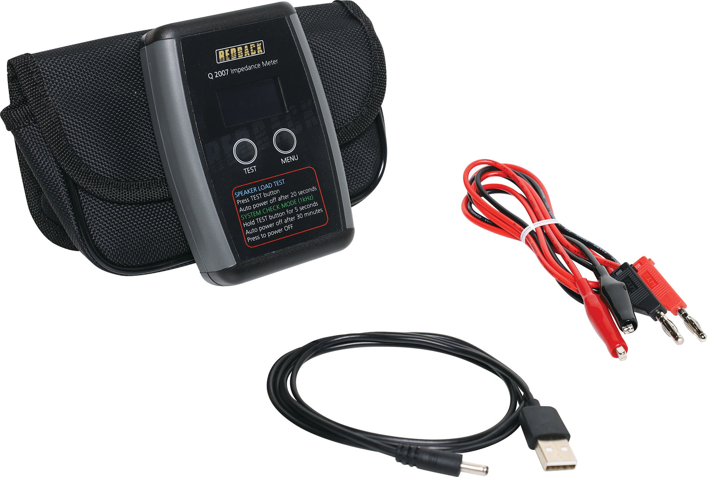 Digital Audio Impedance Meter Q2007