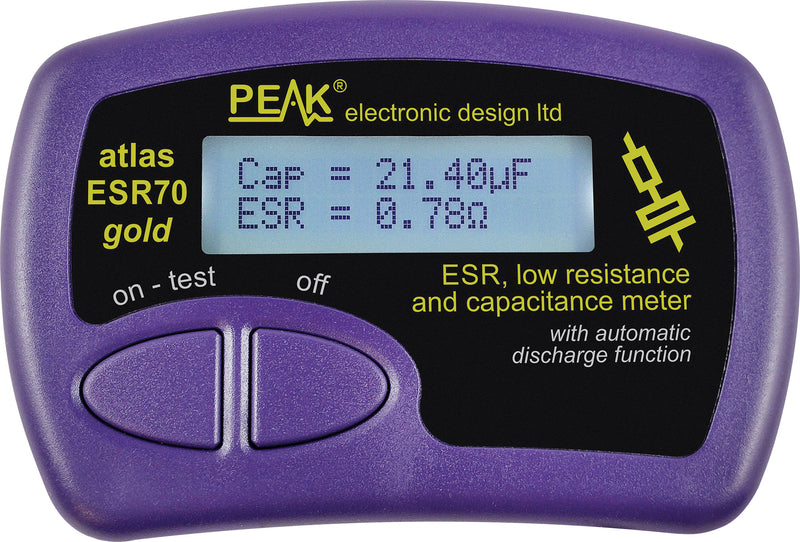 ESR PLUS Capacitor Analyser Q2105