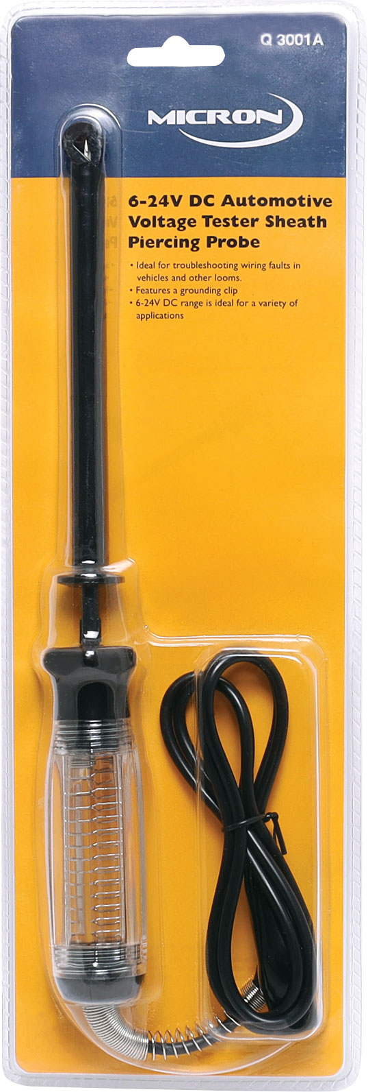 Specialist Testers 6-24V DC Automotive Voltage Tester Sheath Piercing Probe Q3001A