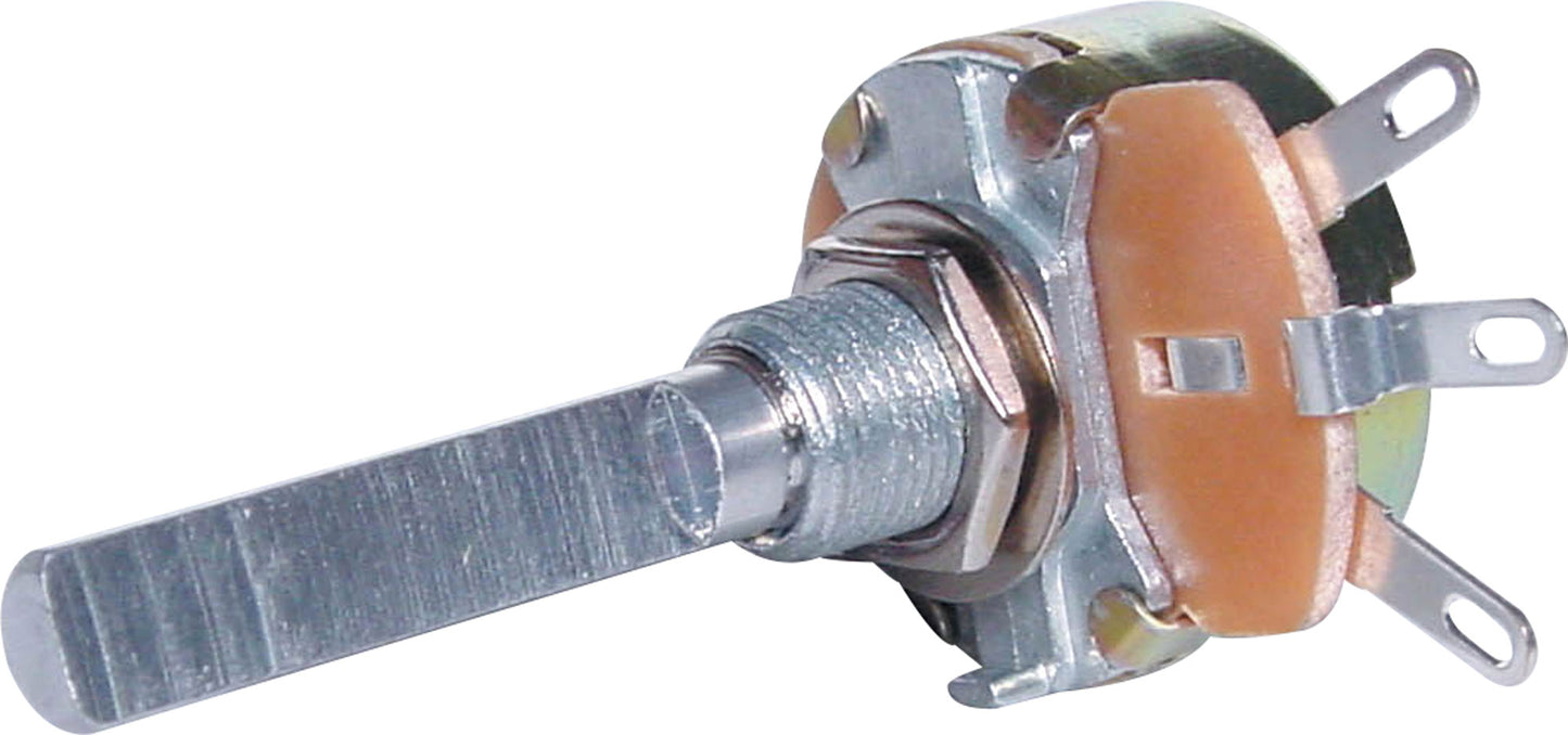 Potentiometer 50R Lin D Shaft 24mm Single 3W Wire-wound R2154A