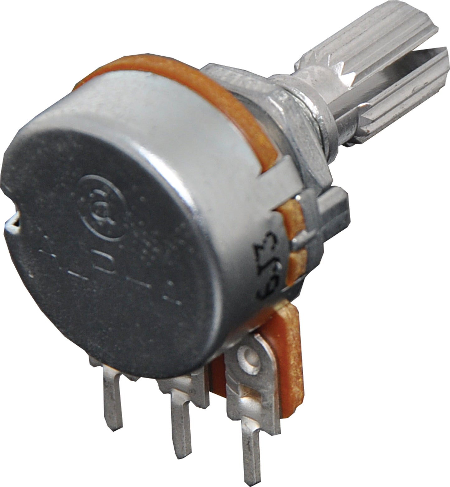 Potentiometer 10k Lin 18T Spline 16mm Single Horizontal PCB Pot R2225