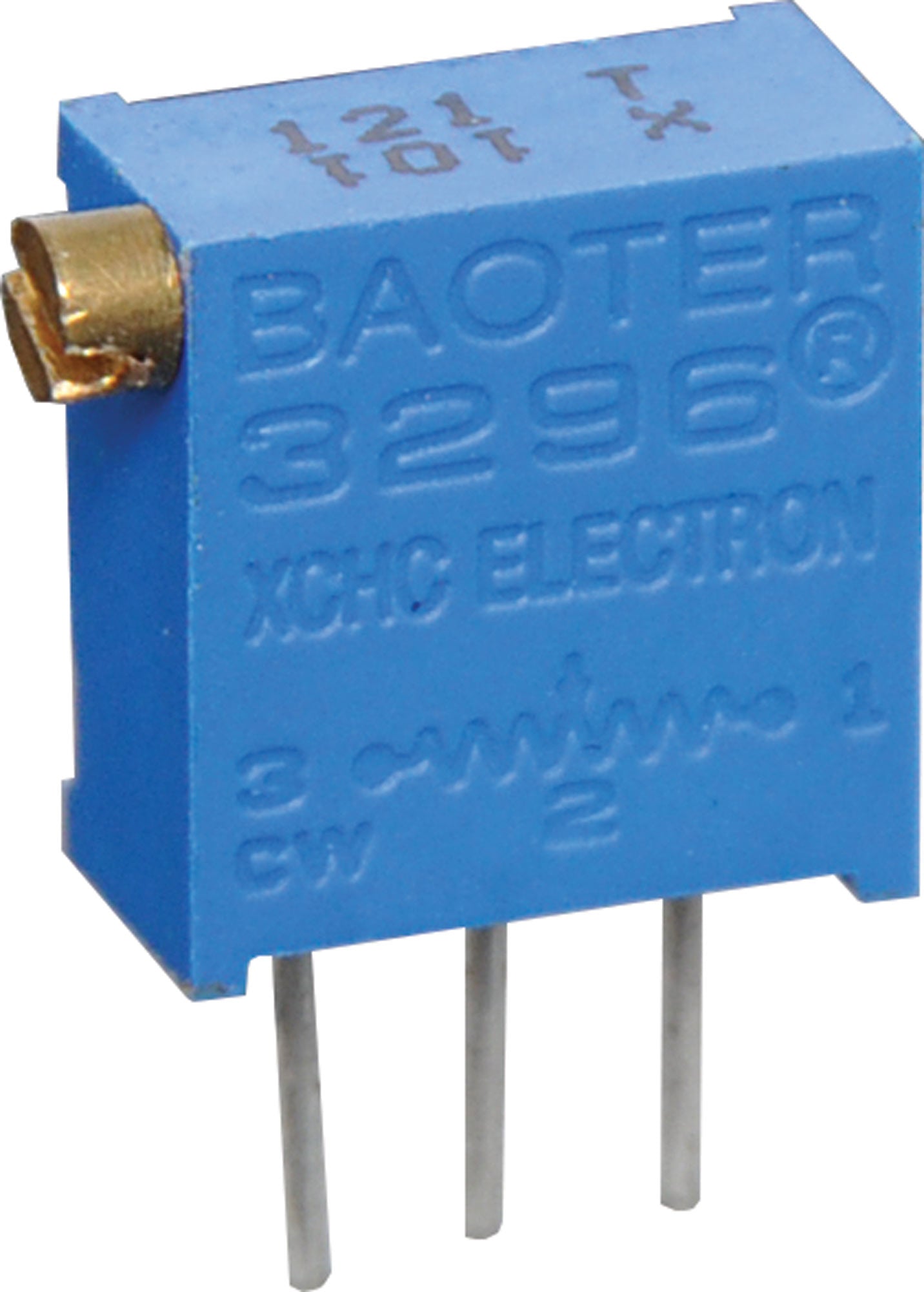 Potentiometer 2k Side Adjustable 3296X Style 25 Turn Trimpot R2359