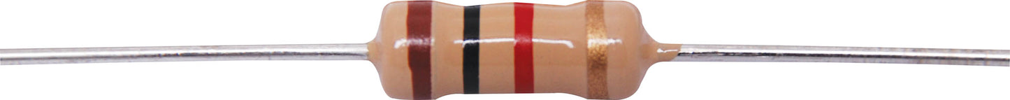 Resistor 3k9 1W 5% Carbon Film Resistor Pk100 R0244