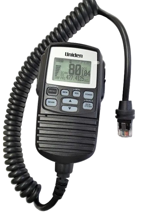 Uniden LCD Remote UHF CB Microphone Green Backlight Uh5060/UH/7740/7750/7760 RM500
