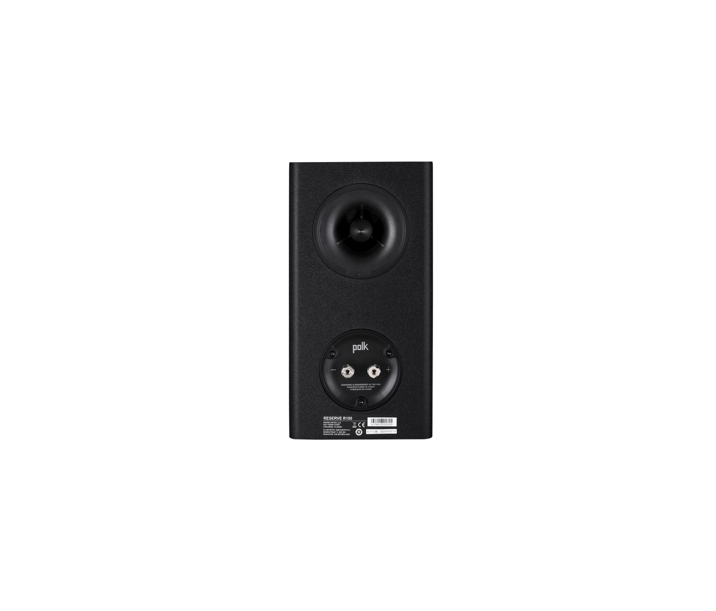 Polk Audio Reserve R100 Bookshelf Speakers Black R100B