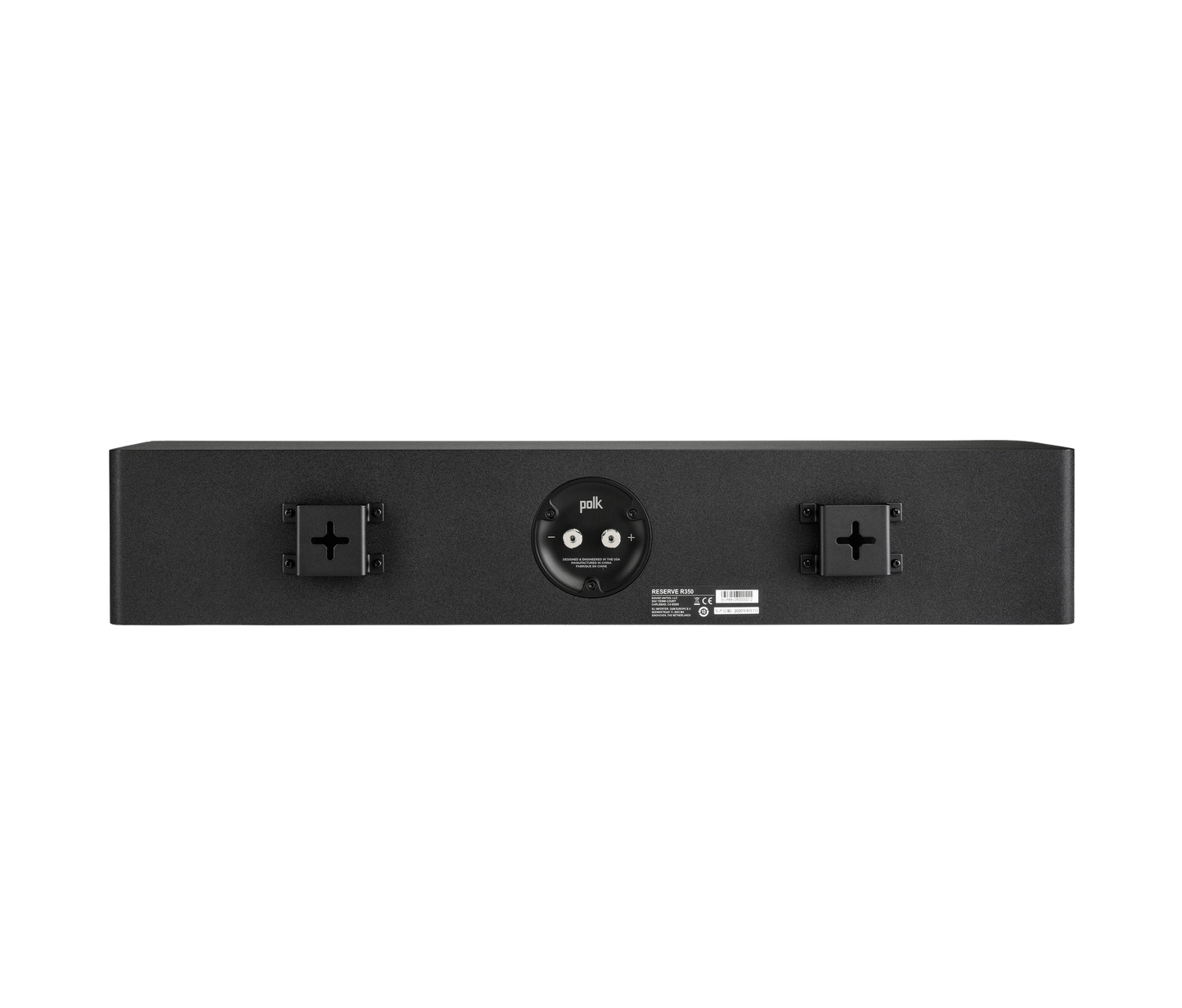 Polk Reserve Centre Loudspeaker 4r 4x4in 87db 25-200w Black R350CENB