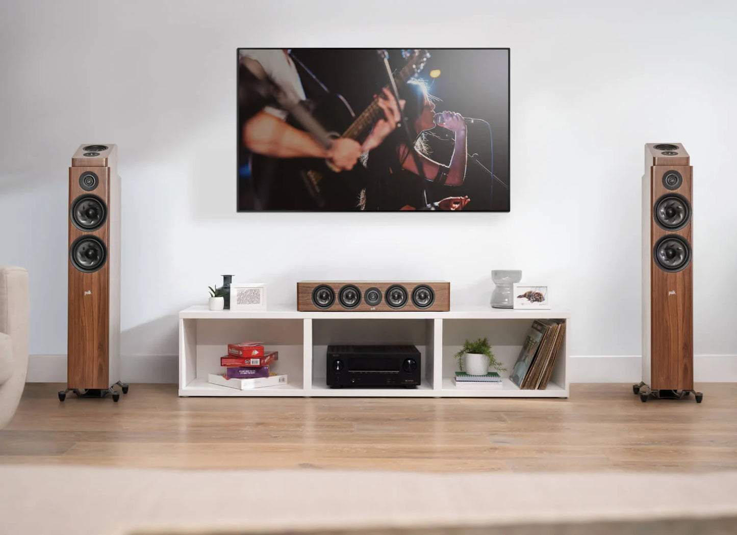 Polk Reserve Centre Loudspeaker 4r 4x4in 87db 25-200w Black R350CENB
