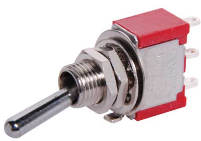 Toggle Switch SPDT Solder Tail Mini S1310