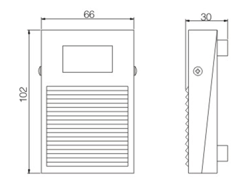 Specialised Switches Momentary SPDT IP54 Low Profile Foot Pedal Switch S2700