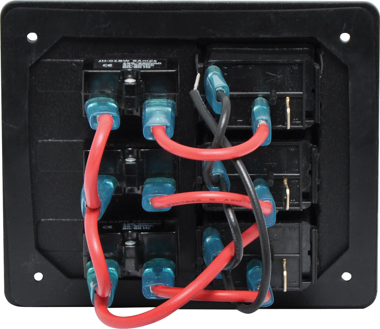 Rocker Switch 3 Way Switch Panel With Breakers S2750