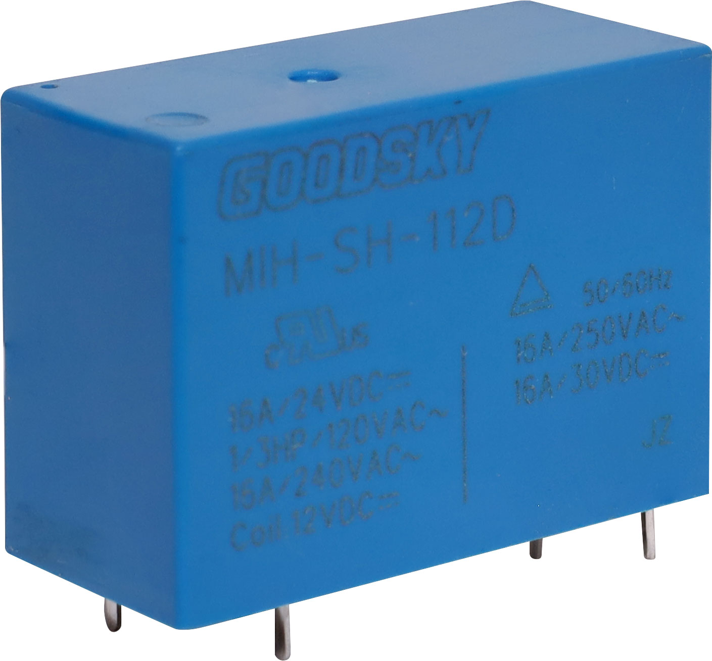 Relay 16A 12VDC SPDT PCB Mount S4197
