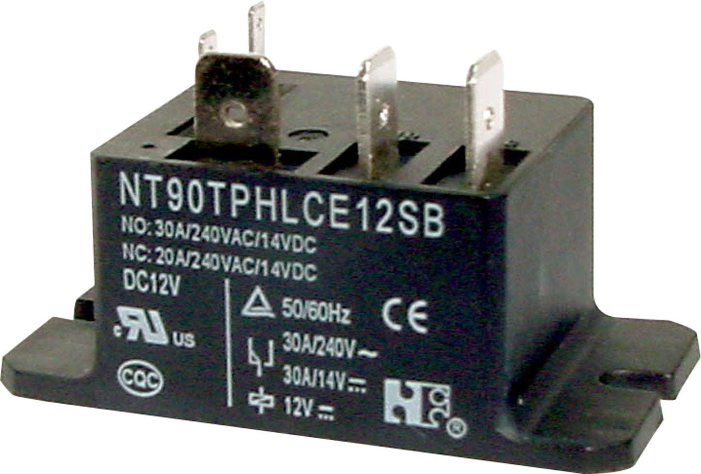 Relay 30A 12VDC SPDT Tag Connection S4211