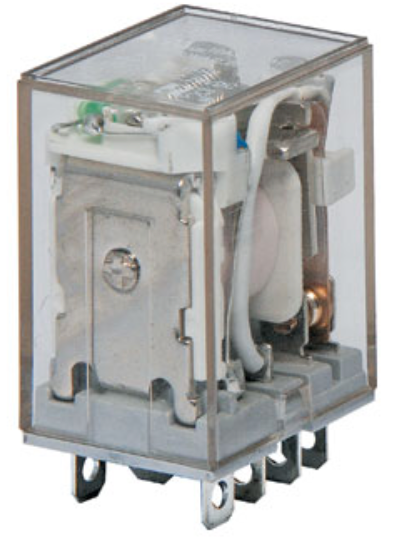 Relay Cradle 10A 12VDC DPDT S4310